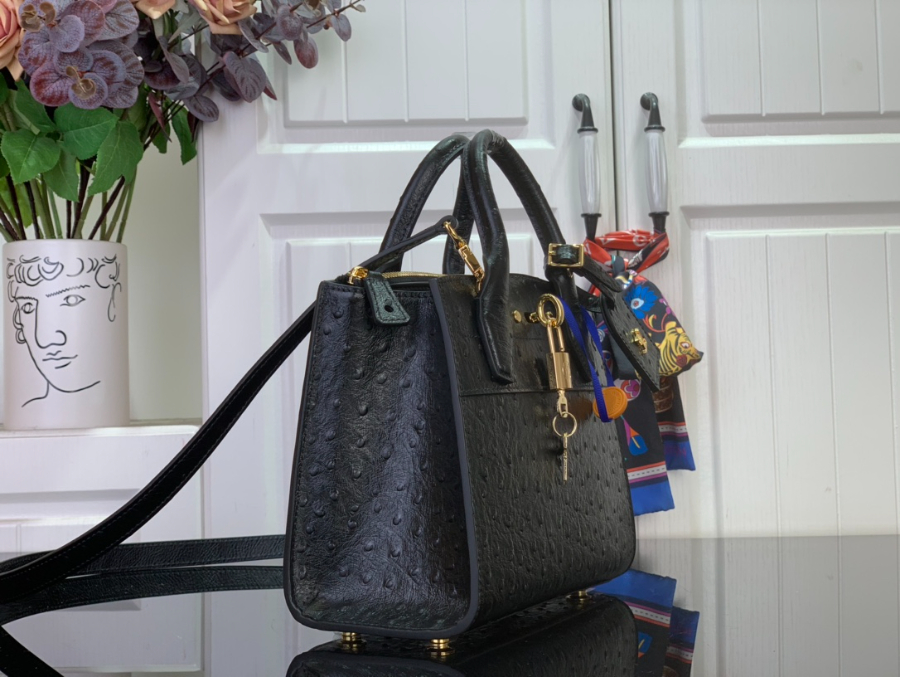 루이비통 LV 시티 스티머 미니백 블랙 타조무늬 (21 x 20 x 11)4.jpg