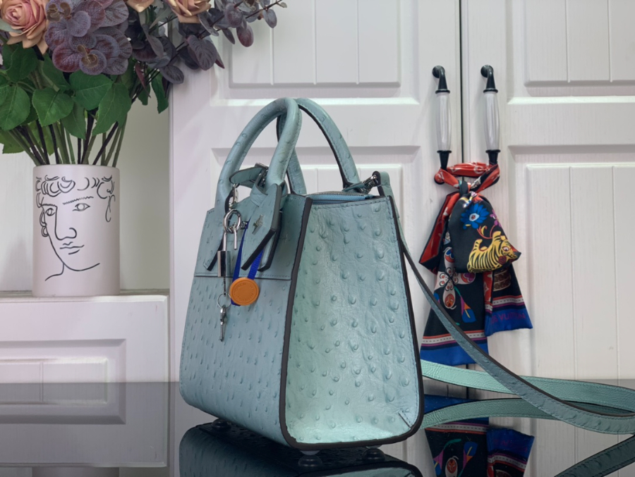 루이비통 LV 시티 스티머 미니백 스카이블루 타조무늬 (21 x 20 x 11)4.jpg