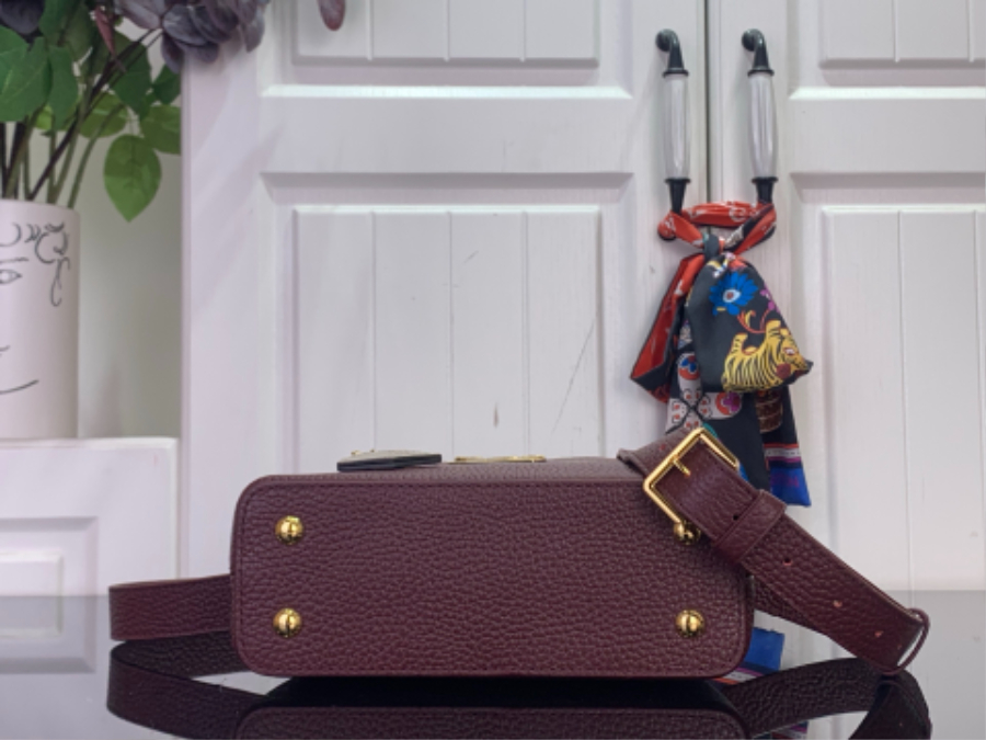 루이비통 카퓌신 미니 와인 뱀가죽 (21 x 14 x 8)5.jpg