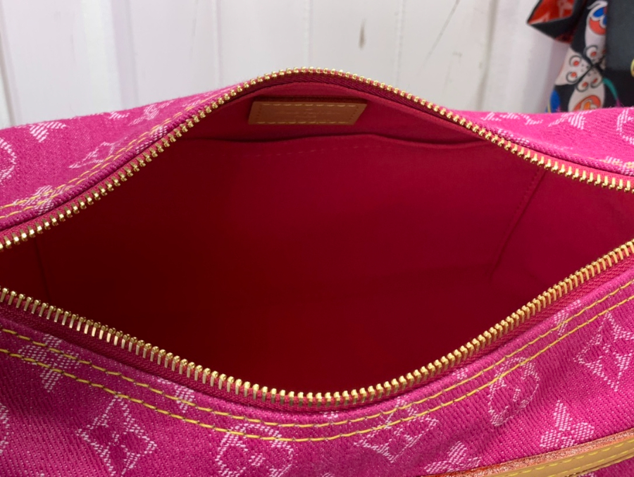 루이비통 빈티지 데님 백 M44464 301019cm 자홍색3.jpg