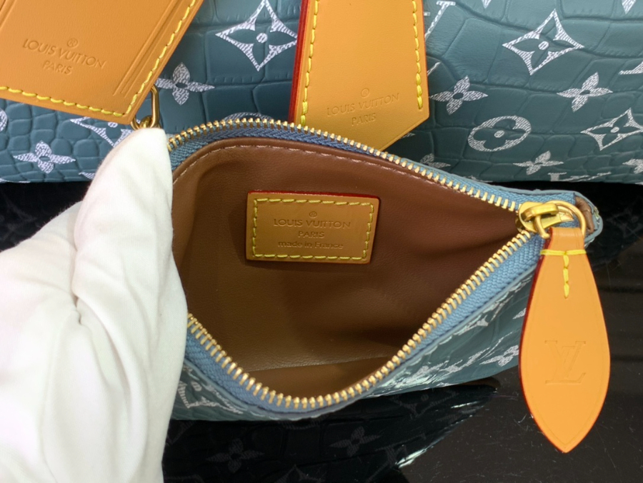 루이비통 P9 스피디 반둘리에 25 M24443 251515cm 악어무늬 흑녹색8.jpg