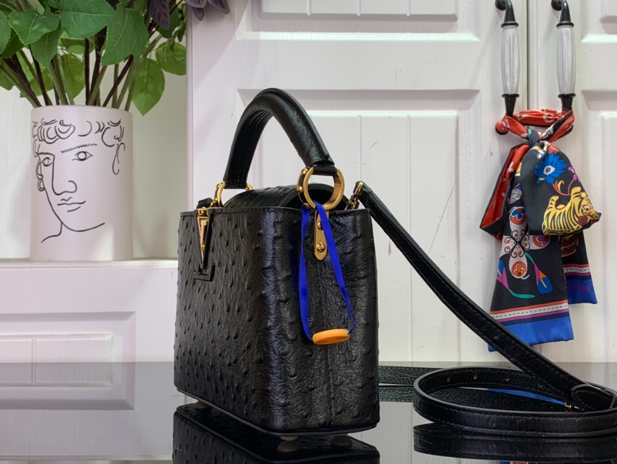 루이비통 카퓌신 미니 타조무늬 21148cm M94227 블랙4.jpg