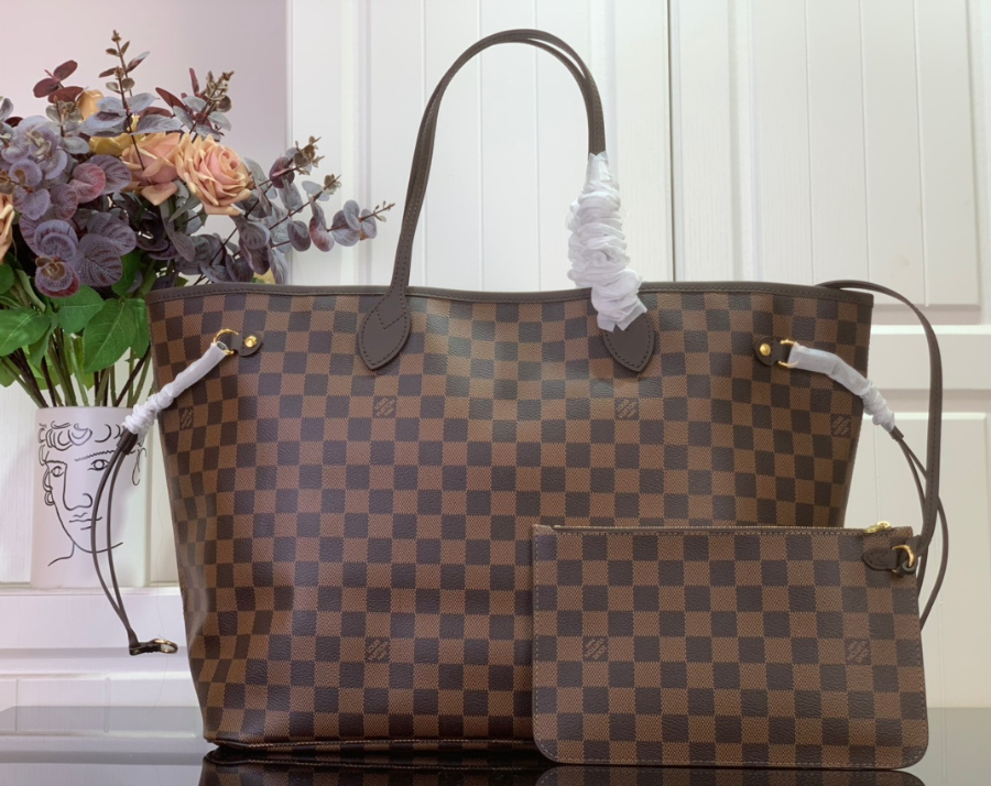 루이비통 네버풀 GM 라지 N40597 321939cm 다미에 브라운 레드2.jpg