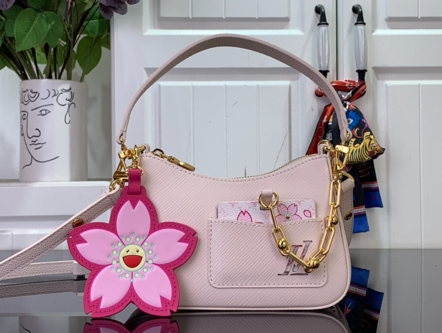 루이비통 LV x TM 마렐리니 치키 핑크 M13101 13.56.519cm1.jpg