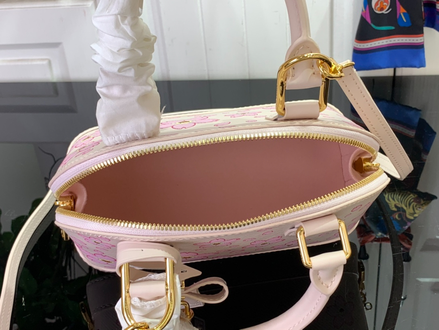 루이비통 x 무라카미 타카시 알마 BB 핑크 M13104 23.517.511.5cm3.jpg