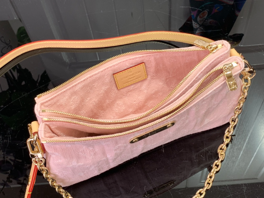 루이비통 리브 포쉐트 워시드 핑크 M14159 13.56.524.5cm3.jpg