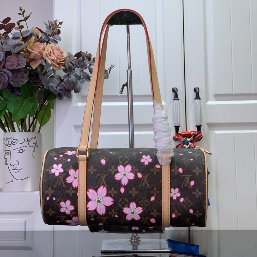 이비통 LV X TM 빠삐용 사쿠라 M13097 111327cm 브라운2.jpg