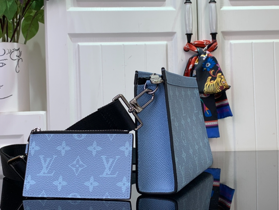루이비통 가스통 웨어러블 월릿 가방 M14114 2214.54.5cm 블루3.jpg